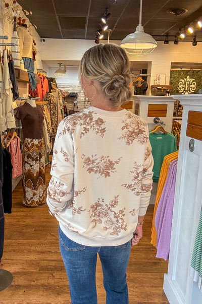 Dakota Floral Pullover