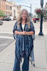 The Ezra Velvet Kimono
