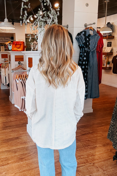 Ammara Top -Oatmeal