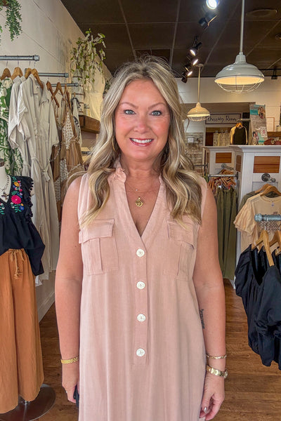 Celeste Maxi Dress - Blush