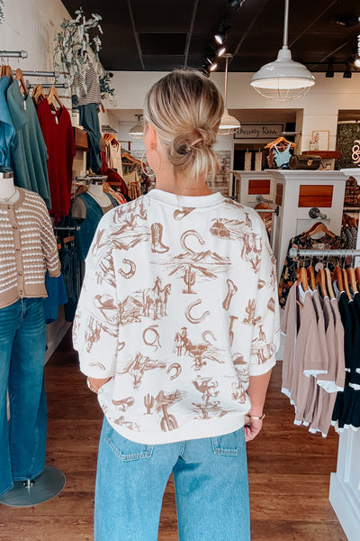 Cowboy  Pullover