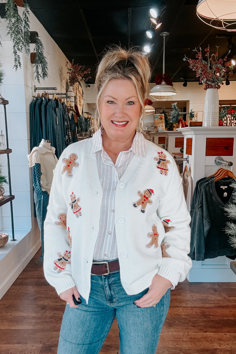 Gingerbread Cardigan