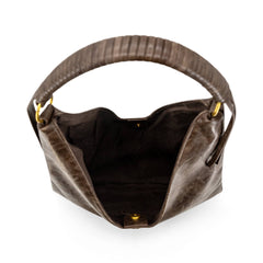 Soho Slouchy Fall Tote Bag - Brown