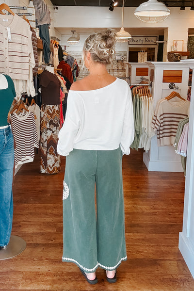Peace Pants - Hunter Green