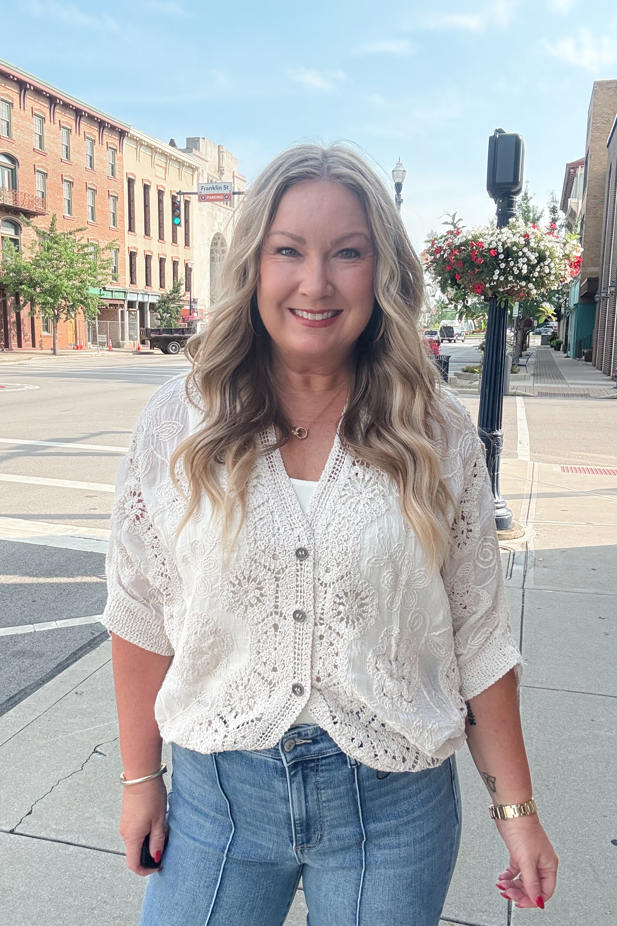Shiloh Crochet Cardigan