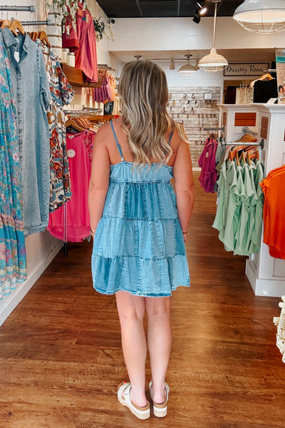 Adeline Patchwork Dress