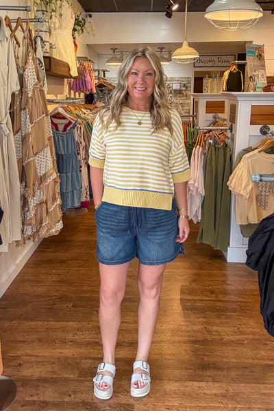 Blaire Striped Pullover