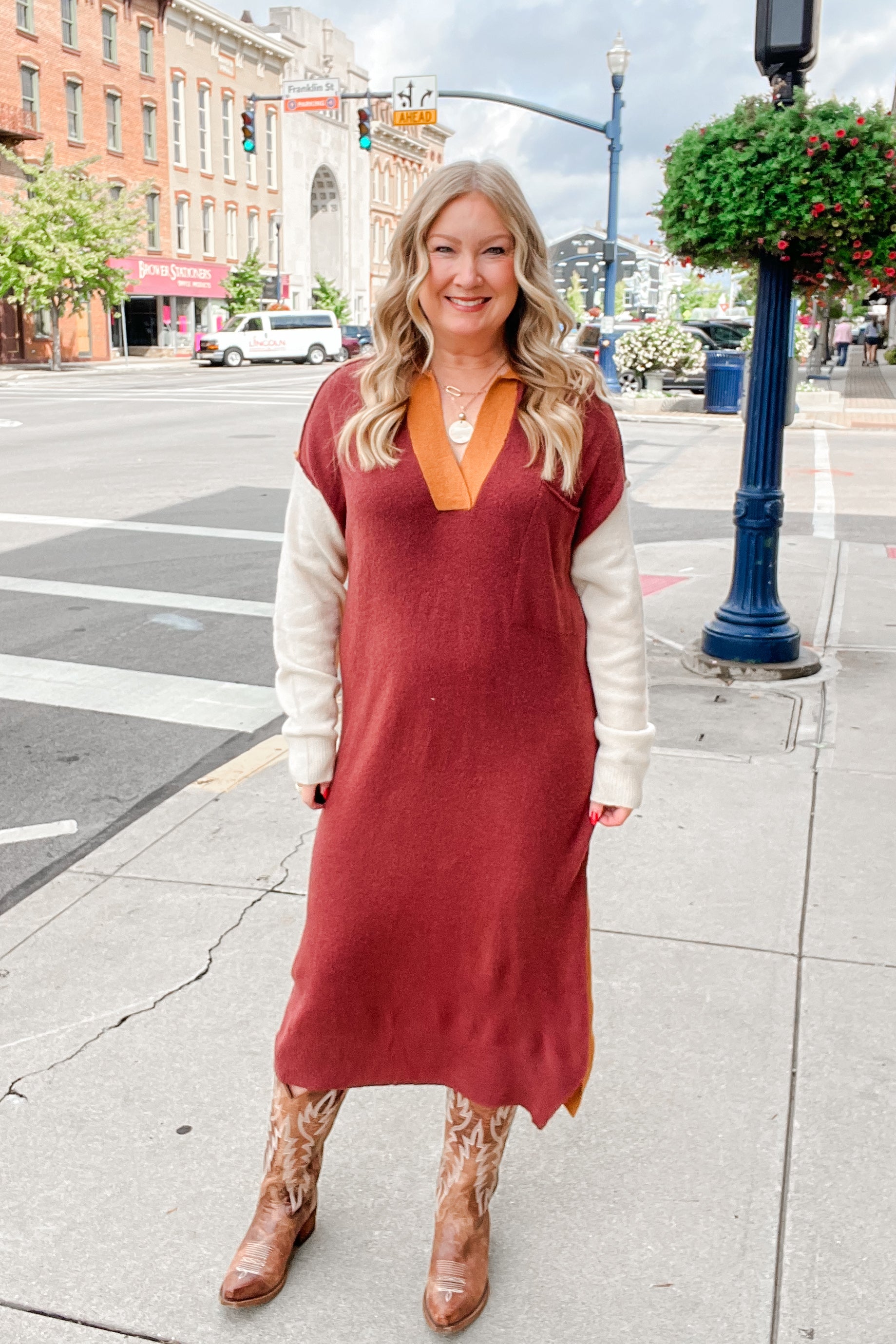 The Wren Sweater Dress