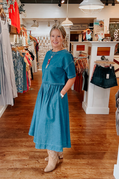 Kiley Denim Skirt
