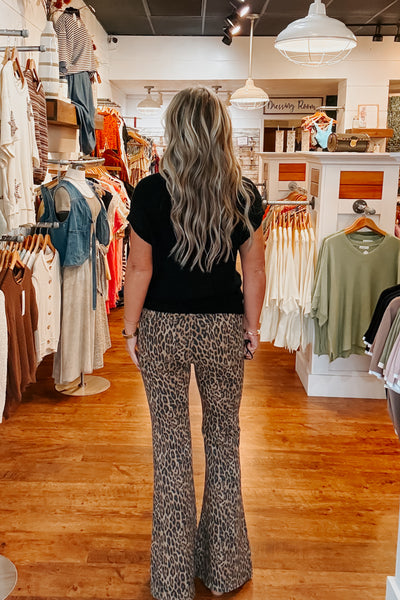 Judy Blue Jaqueline Leopard Print Jeans