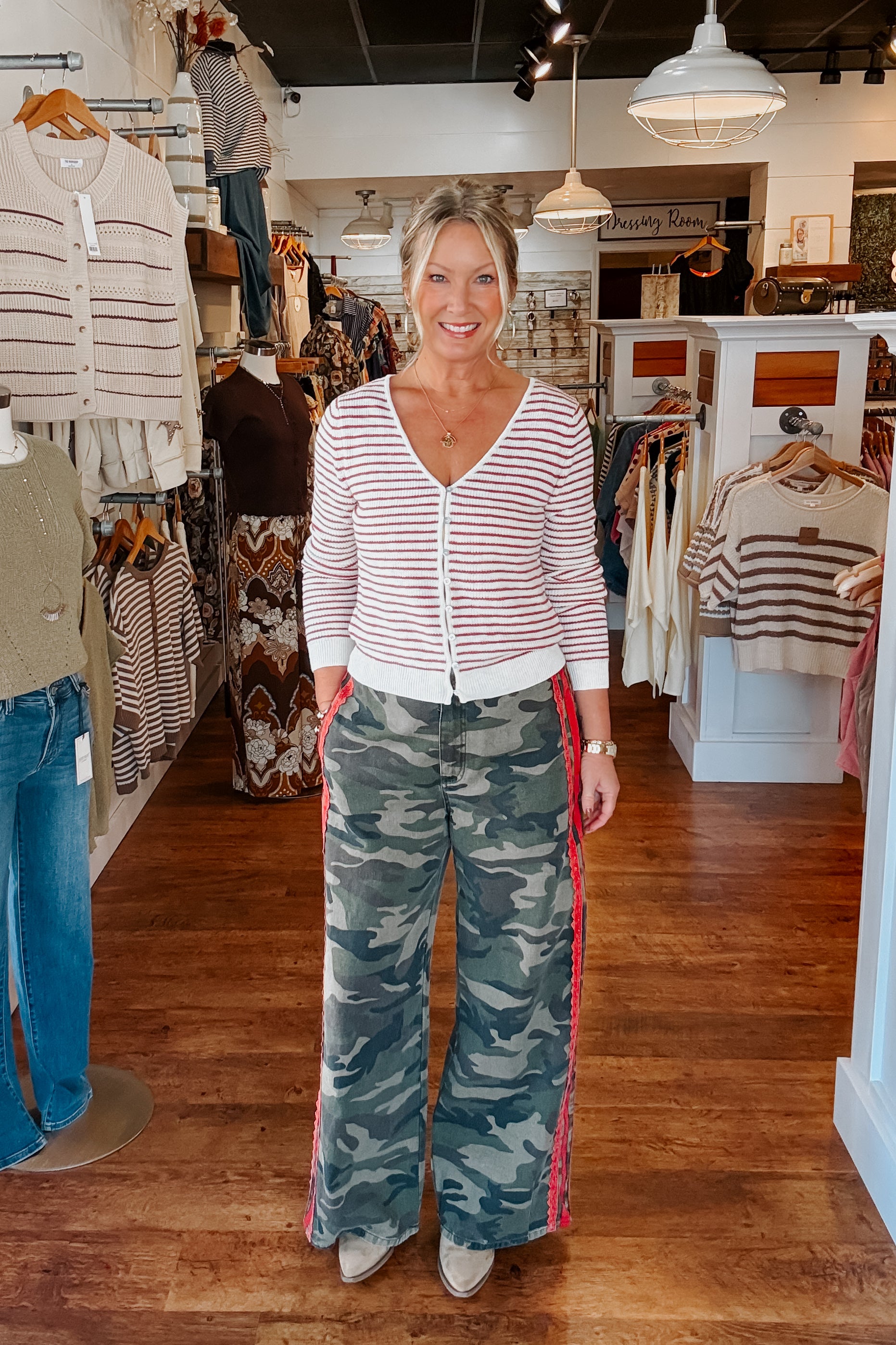 Camo Striped Pants