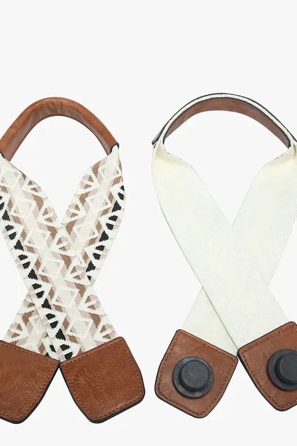 Guitar Strap For Versa Tote - Multi / Beige