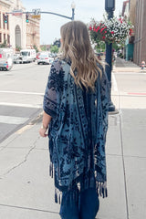 The Ezra Velvet Kimono