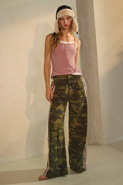 Camo Striped Pants