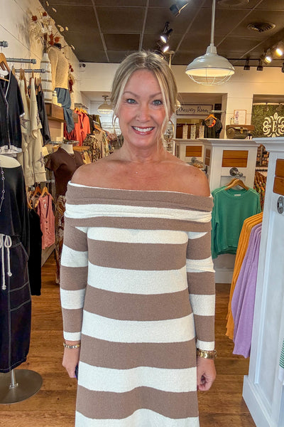 Clover Striped Dress