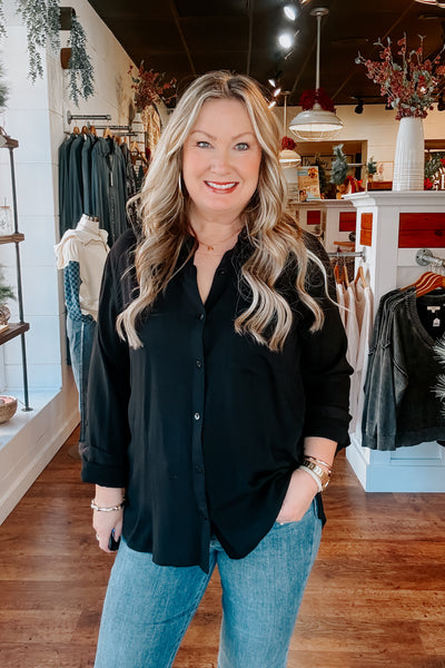 Miller Button Up Shirt - Black