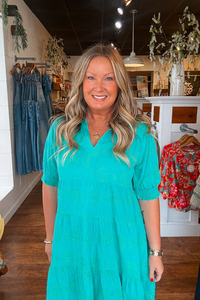 Dallas Mini Dress - Green