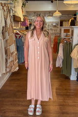 Celeste Maxi Dress - Blush