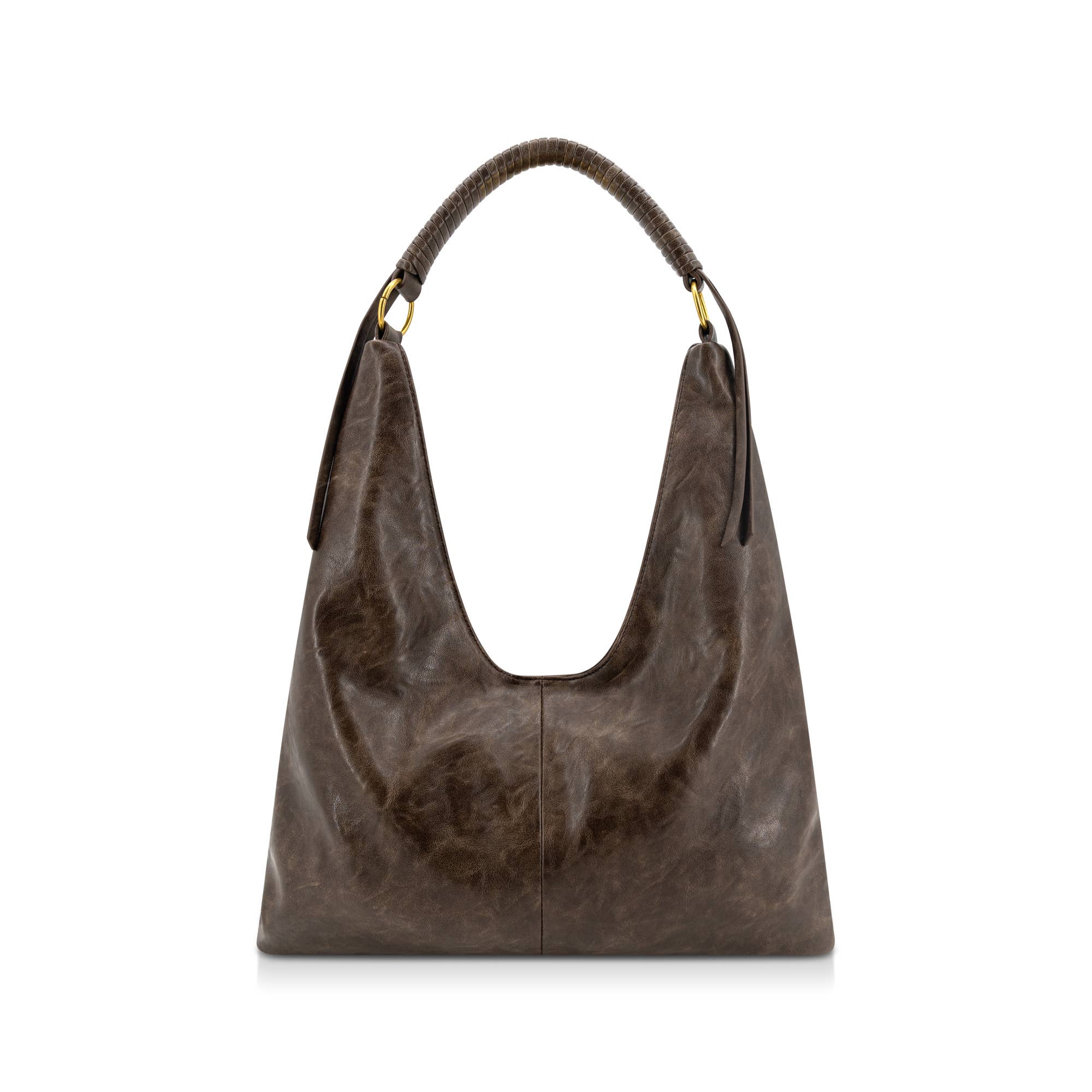 Soho Slouchy Fall Tote Bag - Brown