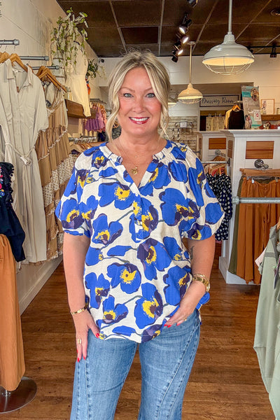Vera Floral Top