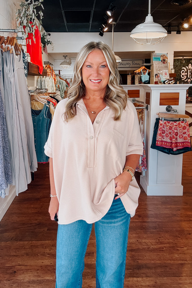 Paloma Pullover - Natural