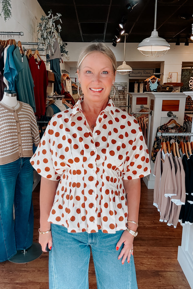 Paloma Polka Dot Top
