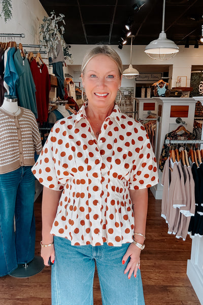 Paloma Polka Dot Top