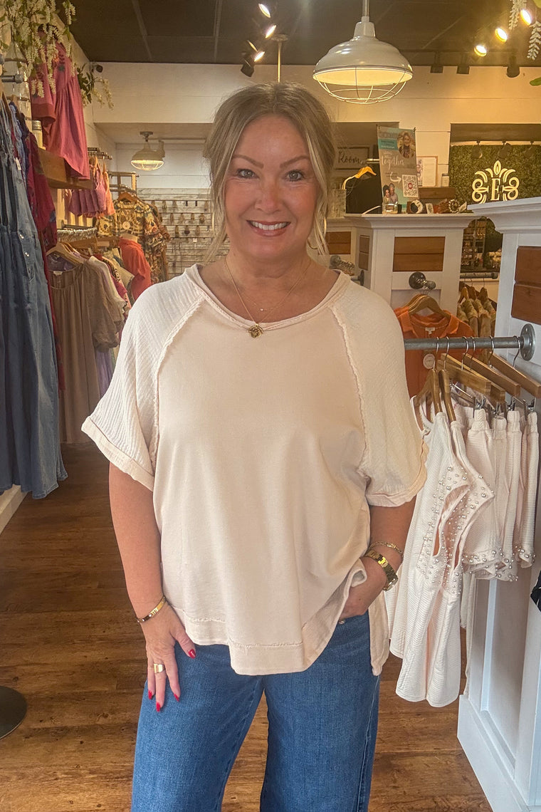 Cadence Pullover - Natural