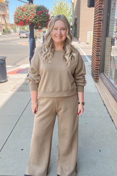 The Maren Wide Leg Lounge Pants