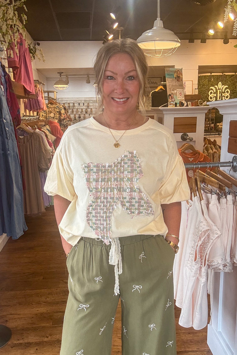 Emma Ribbon Pullover
