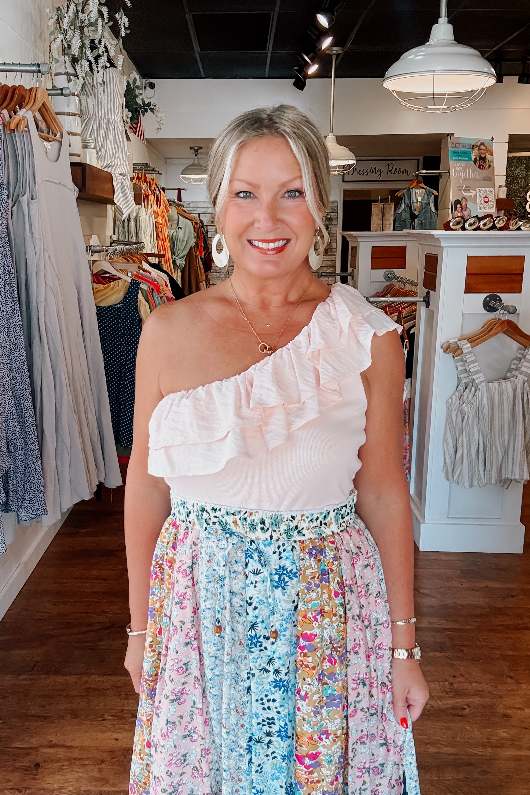 Ava One Shoulder Top