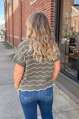Kinzie Striped Sweater Pullover