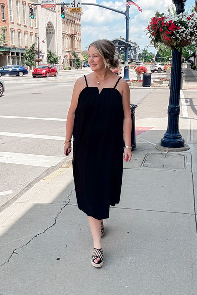 Shay Maxi Dress - Black