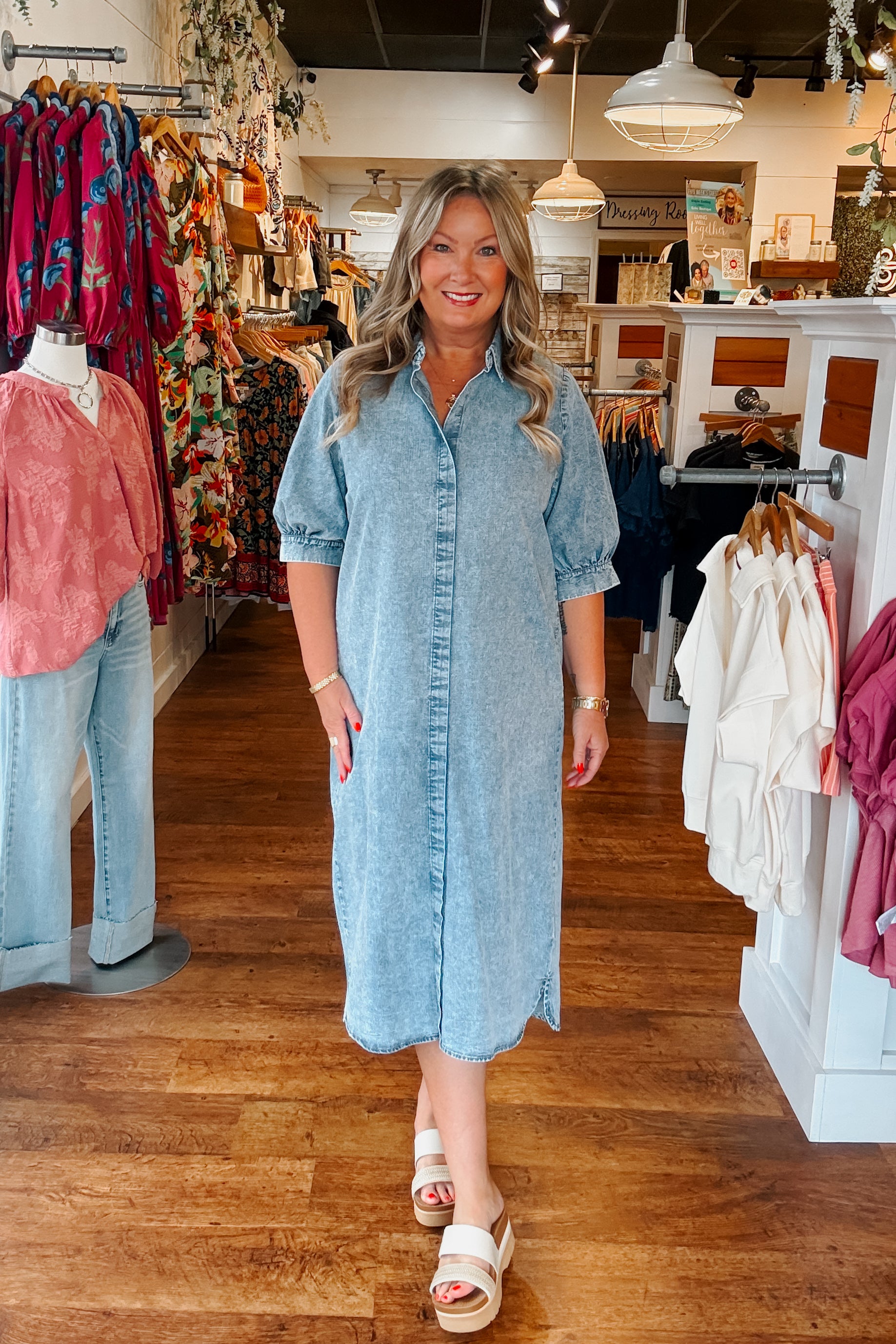Tallulah Denim Dress