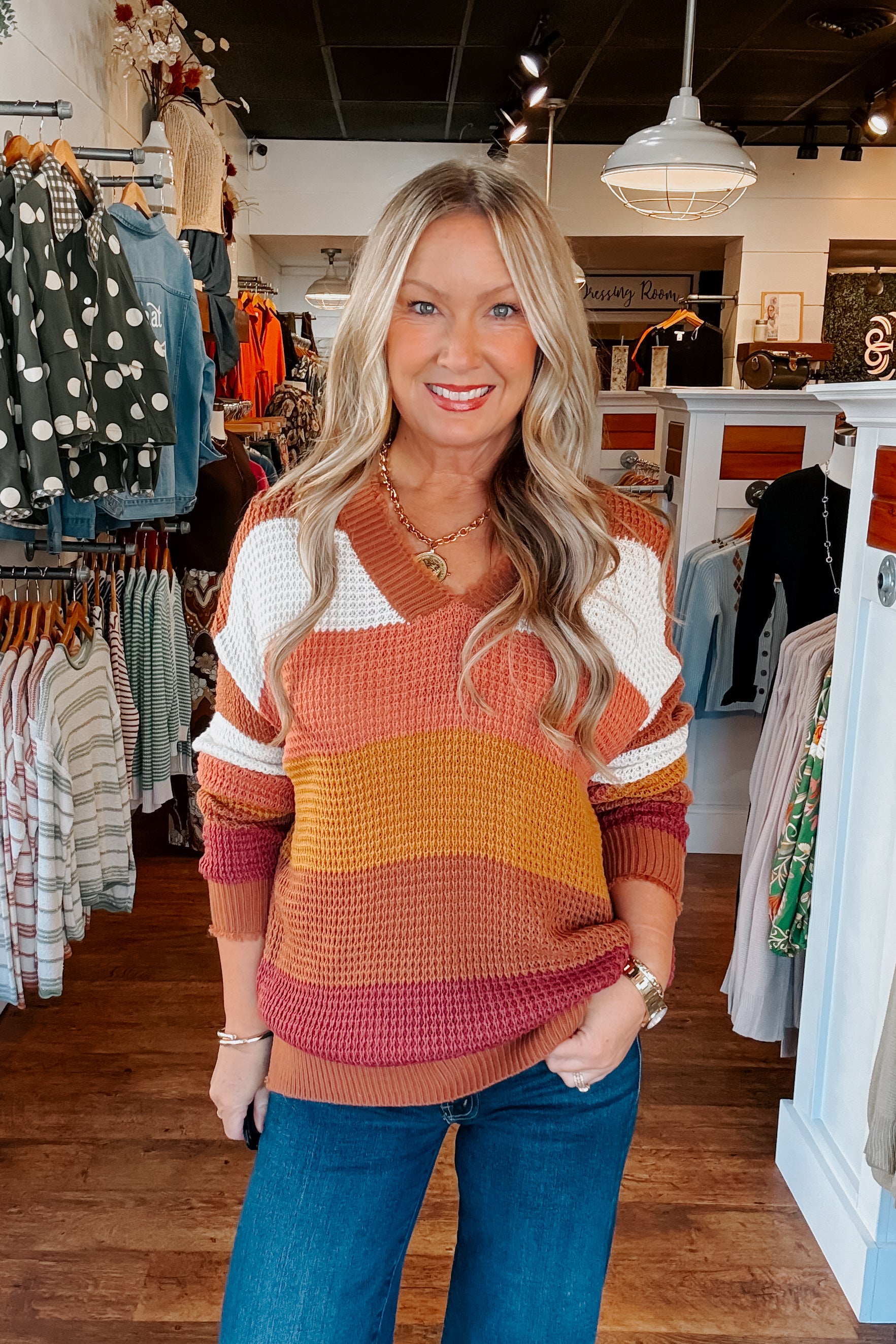 Charlie Striped Sweater