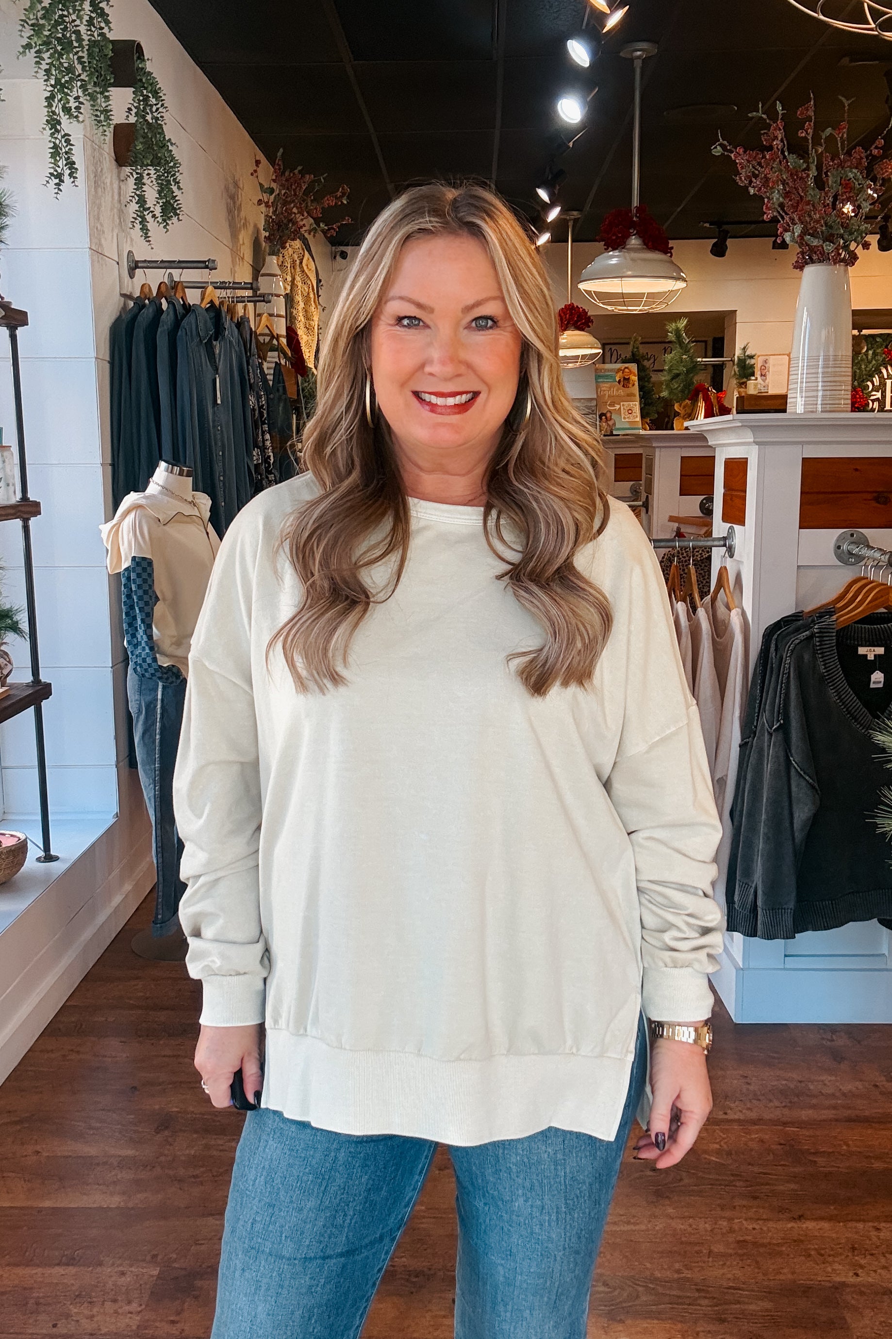 Margo Pullover - Oatmeal