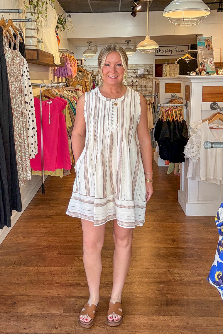 Penelope Pintuck Dress