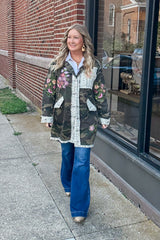 Mara Oversized Camo Jacket