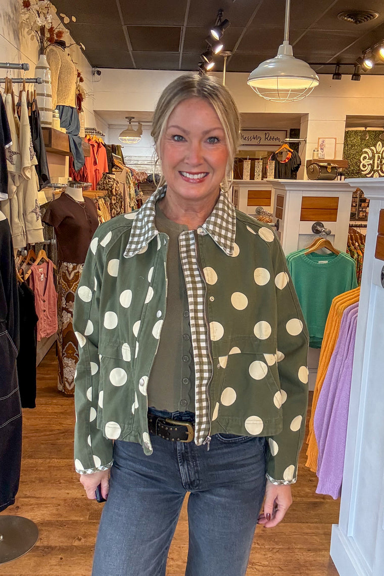Willow Polka Dot Jacket