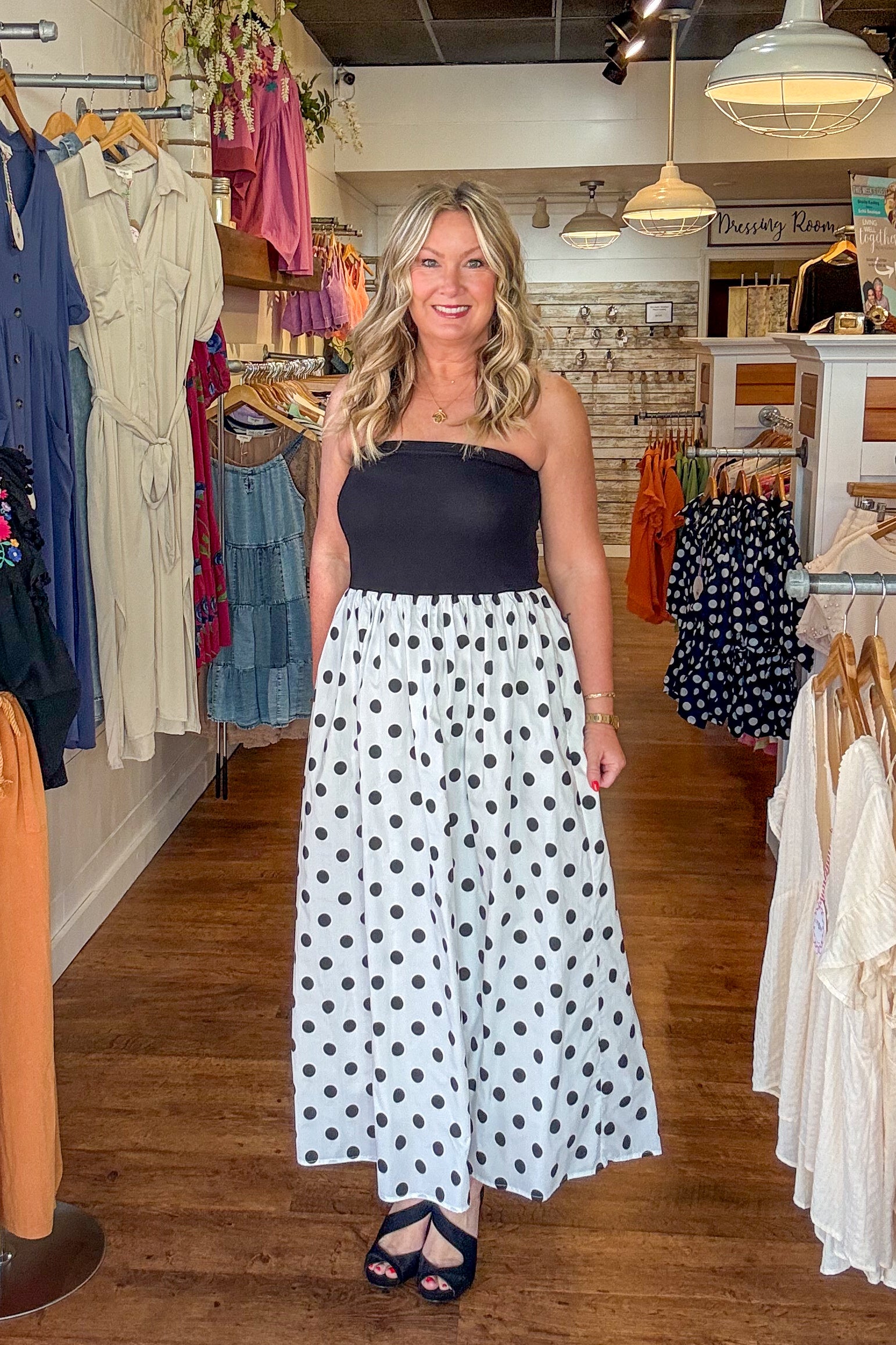 Kate Polka Dot Dress