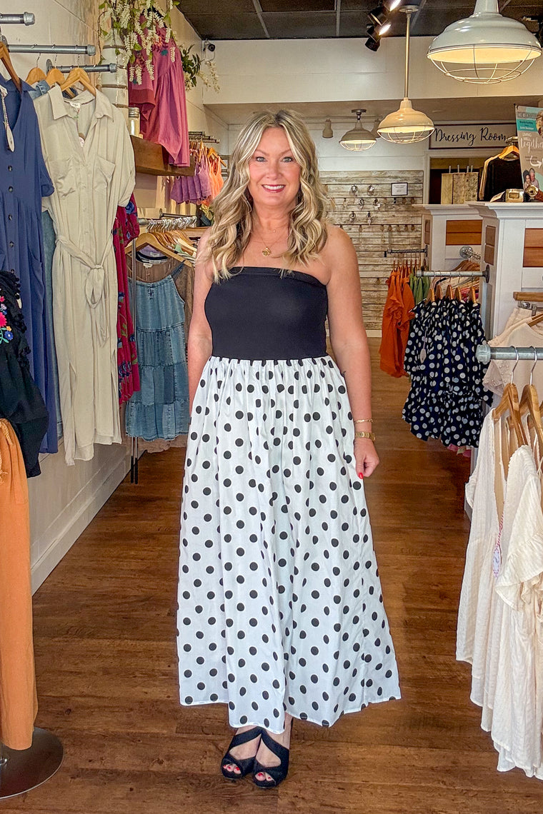 Kate Polka Dot Dress