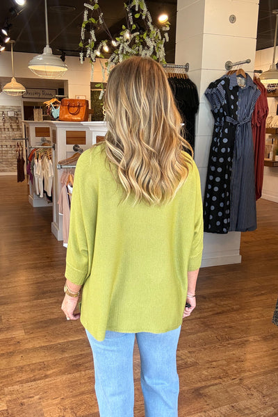 Rayna Lightweight Sweater - Green