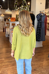 Rayna Lightweight Sweater - Green