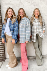 Vervet High Rise Flare Denim - Dark Tan