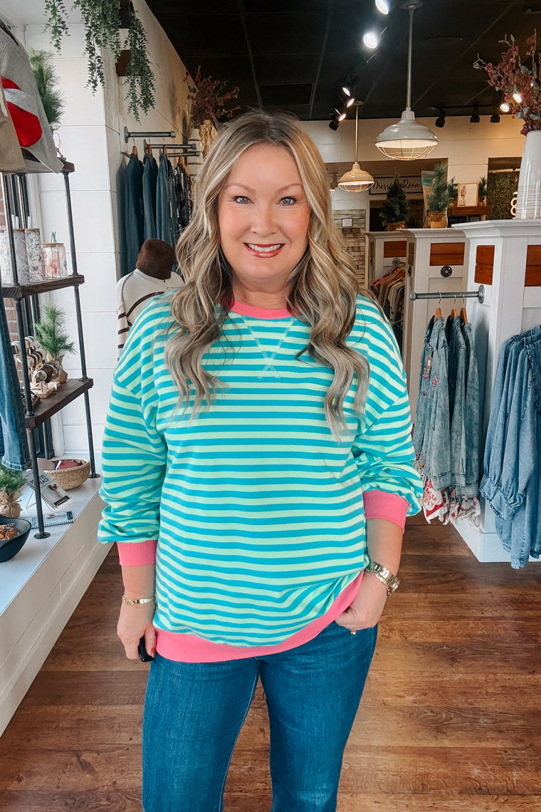 Parker Striped Pullover