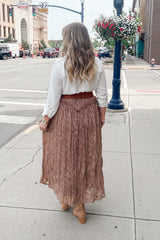 Winnie Lace Maxi Skirt