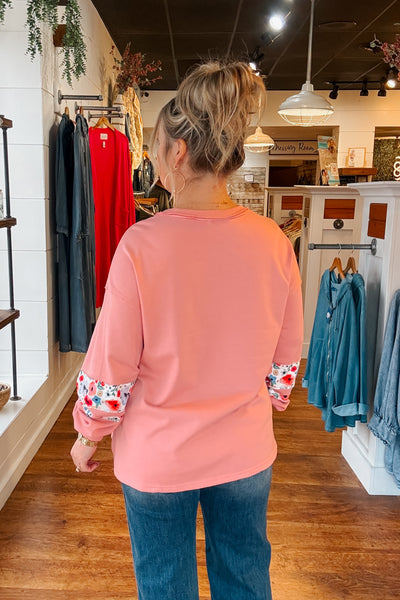 Skylar Blossom Pullover