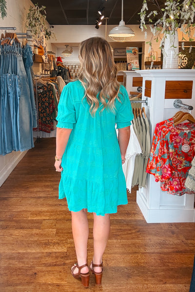 Dallas Mini Dress - Green