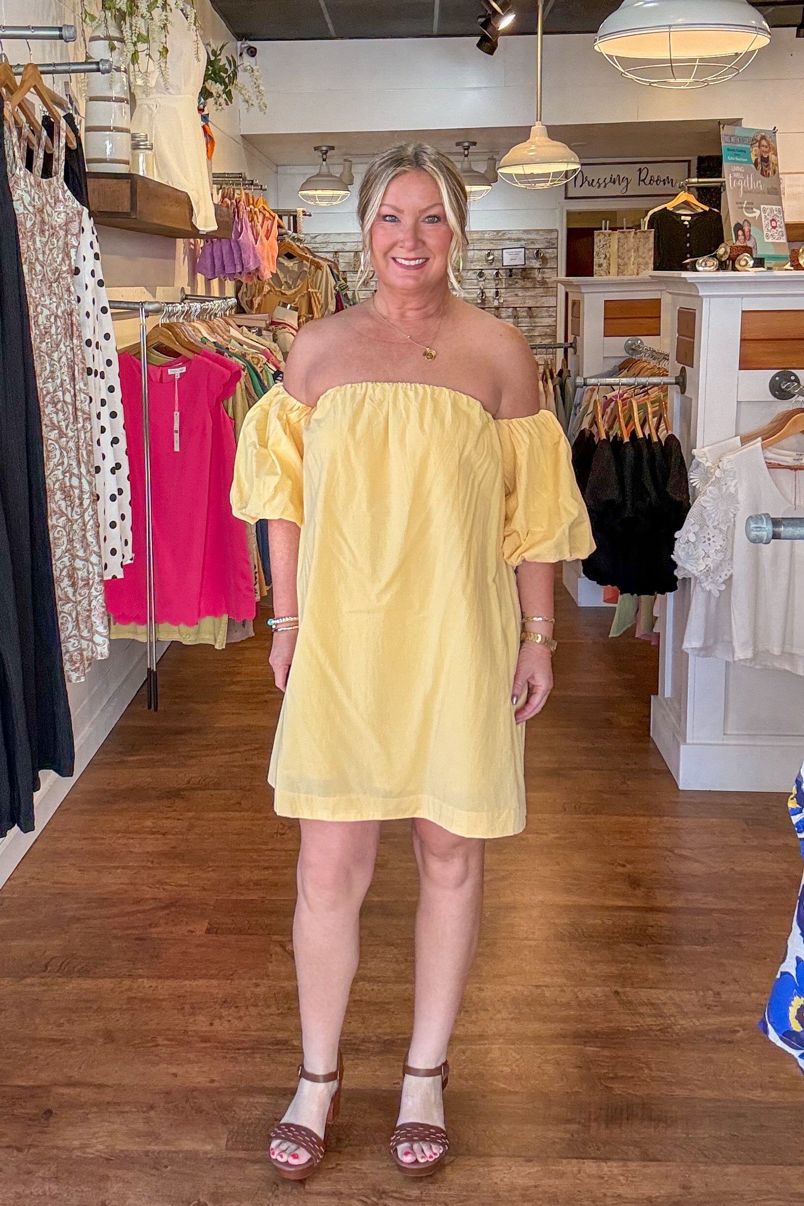Gianna Off Shoulder Dress