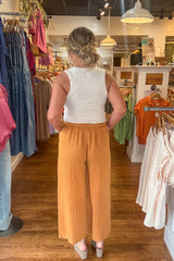 Emerson Mineral Washed Pants - Mustard